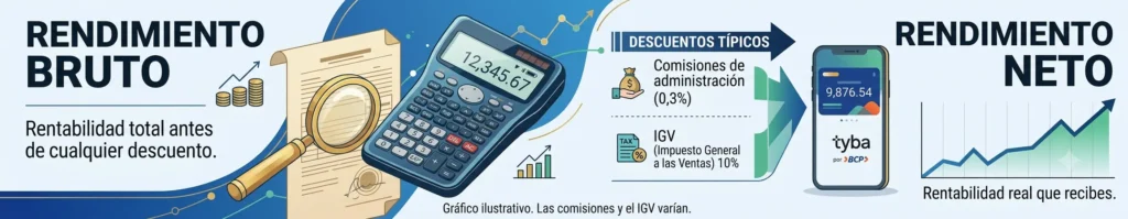 comisiones Tyba fondos mutuos Perú