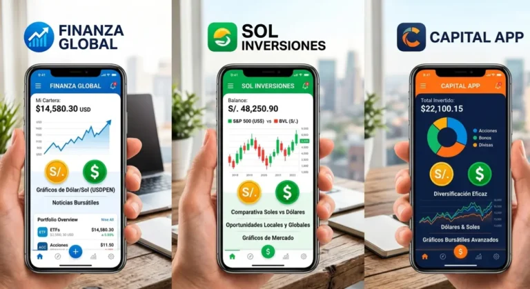 comparativa apps de inversión Perú Flip Tyba Trii 2026